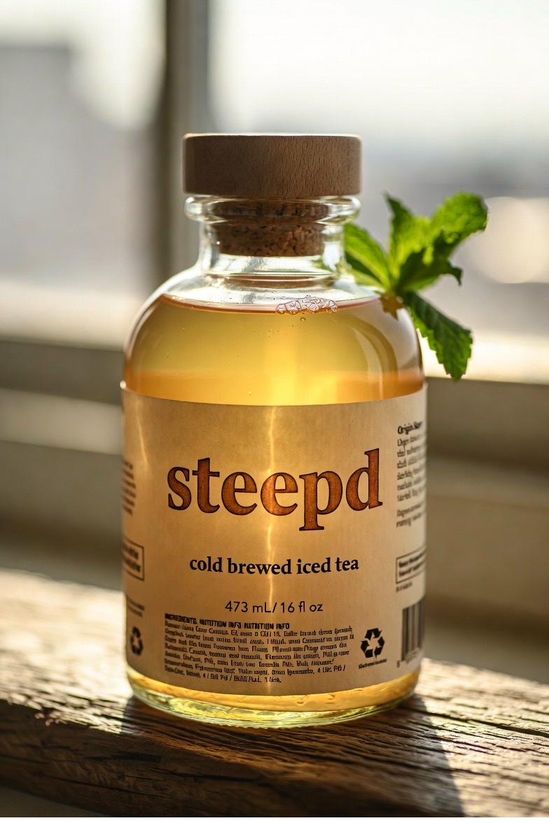 Steepd cold brewed iced tea