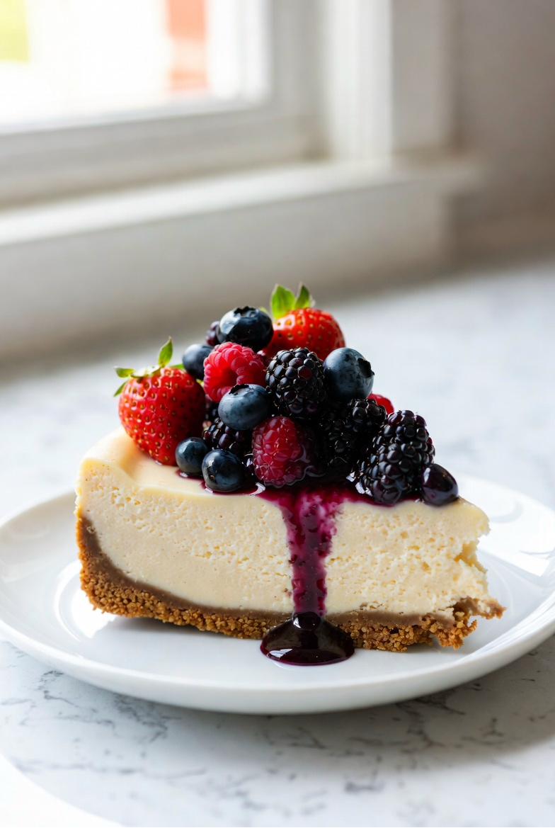 Berry cheesecake